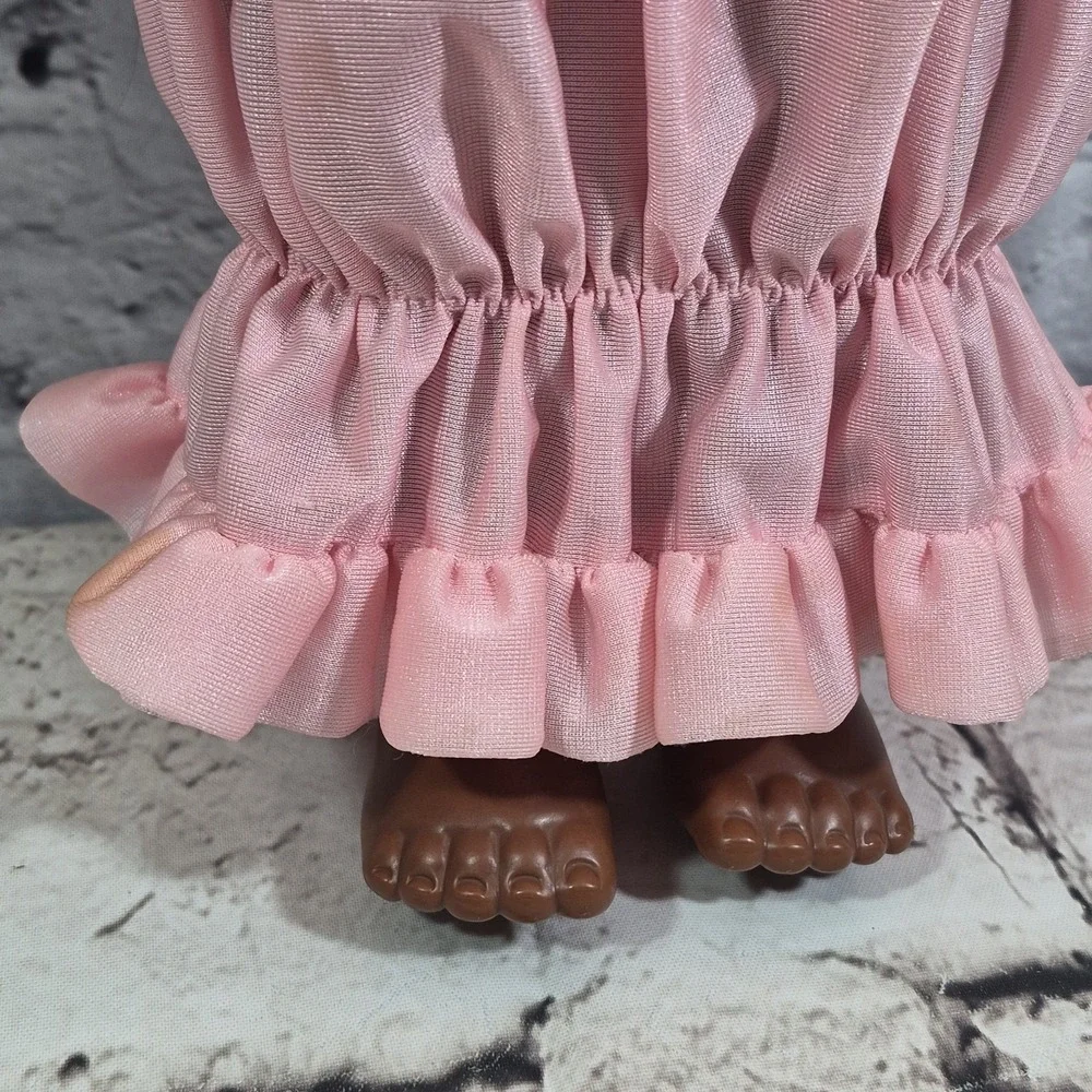 PJ Sparkle Doll 1988 Mattel Vintage African American AA Lights Up! READ Flaw